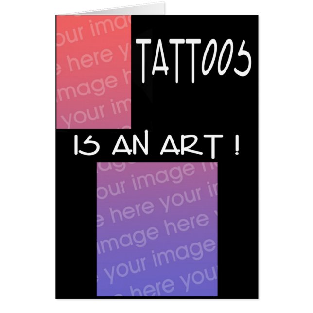 Double cadre de tatouage (Devant)