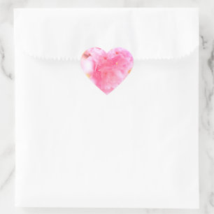 Double cherry blossoms: Azuma-nishiki Heart Sticker