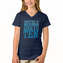 Double chiffres DIX T T-shirt 10e anniversaire