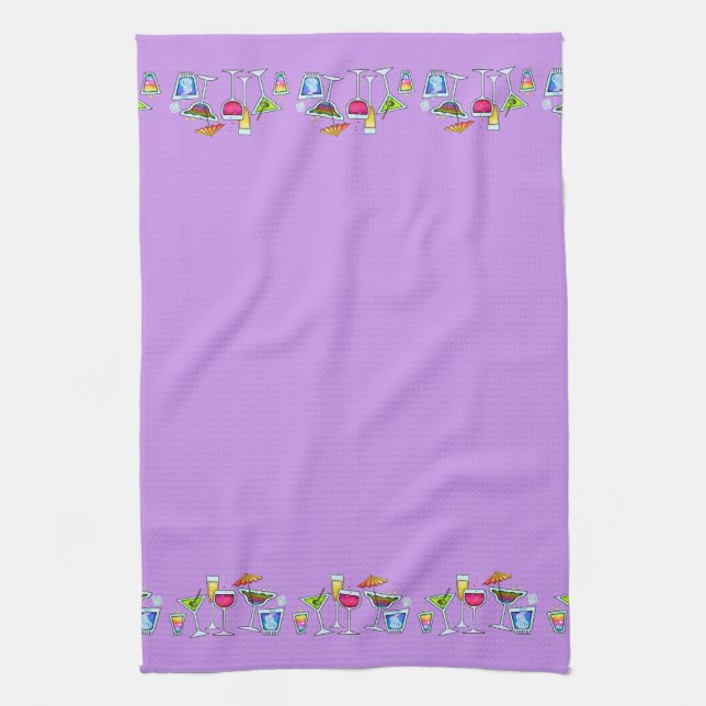 DOUBLE COCKTAILS UP KITCHEN - BAR - BATH TOWEL (Vertical)