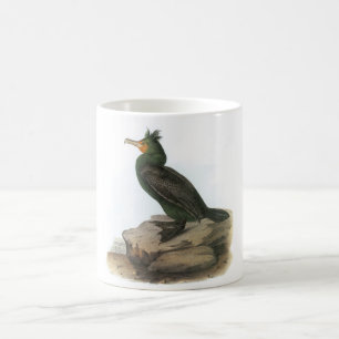 Double-crested Cormorant by Audubon Coffee Mug