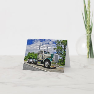 Double D Peterbilt 379 Note Card