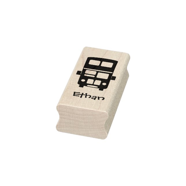 Double decker bus custom stamp (Stamp)