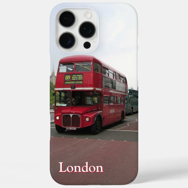 Double-decker Bus London Case-Mate iPhone Case (Back)