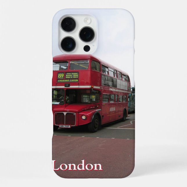 Double-decker Bus London iPhone Case (Back)