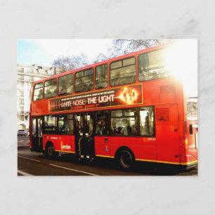 double decker postcard