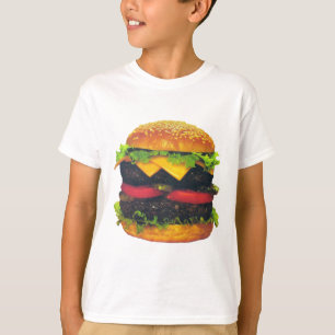 Double Deluxe Hamburger with Cheese T-Shirt