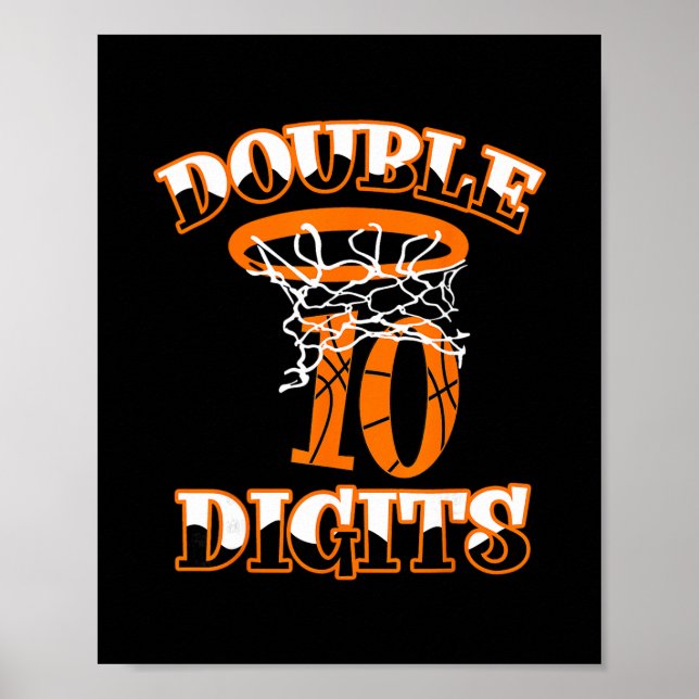 Double Digits Birthday Decorations Boy 10 Sketll 1 (Front)