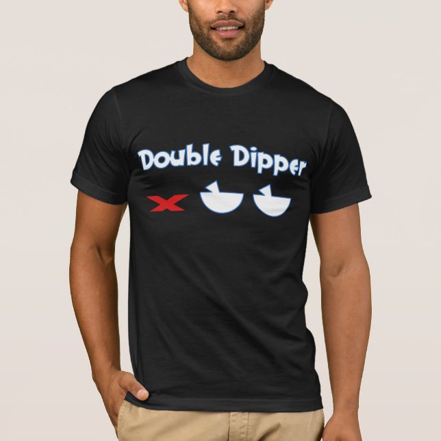 Double Dipper - Front only T-Shirt (Front)