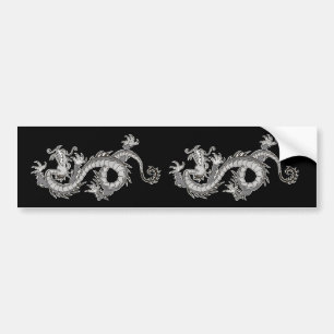DOUBLE DRAGON BUMPER STICKER