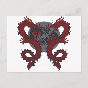 Double Dragon Postcard