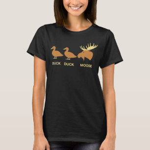 Double Ducks And Moose The Moose Is Loose Pets T-Shirt