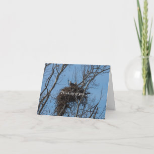 Double Eagle Trouble Thinking Of You Card