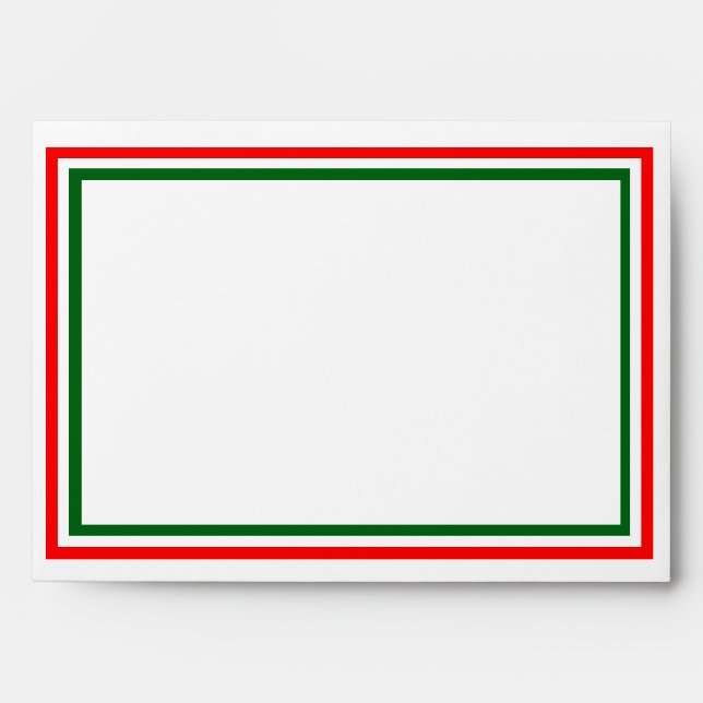 Double équilibre de Noël - enveloppe (Devant)