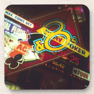 Double exposure, interior Casino, Las Vegas, Coaster