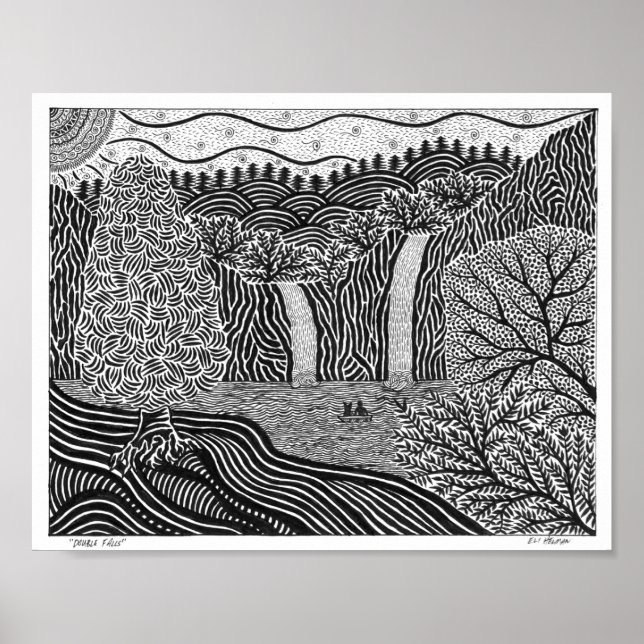 Double Falls Poster (Front)