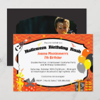 Double Fun Halloween Birthday Bash Costume Party