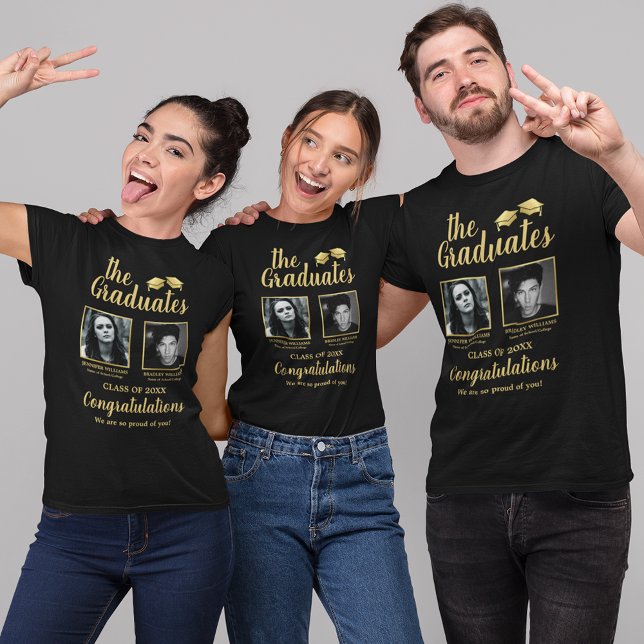 Double Graduation Proud Family T-Shirt (Creator Uploaded)