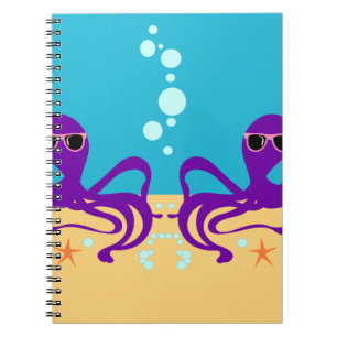 Double Groovy Octopus Notebook