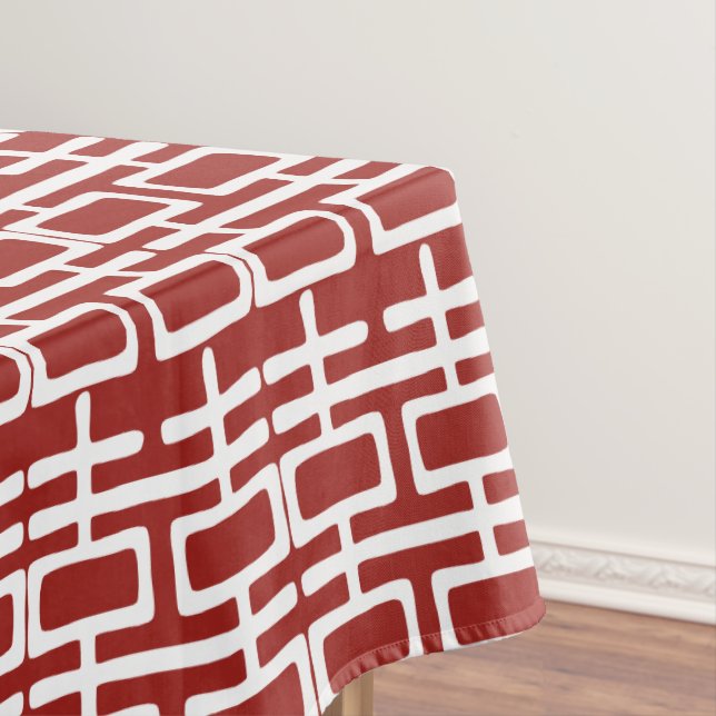 Double Happiness Chinese Wedding Tablecloth (In Situ)