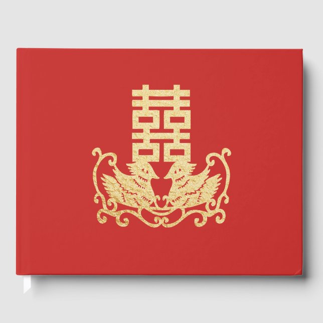 Double Happiness Guest Book (Front)