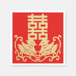 Double Happiness Napkin