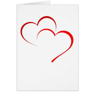 Double Heart Card