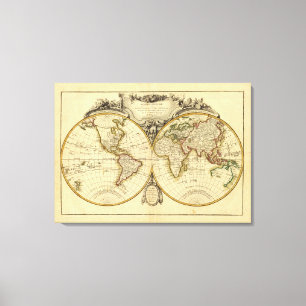 Double Hemisphere Canvas Print