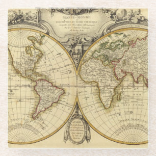 Double Hemisphere Glass Coaster