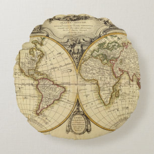 Double Hemisphere Round Pillow