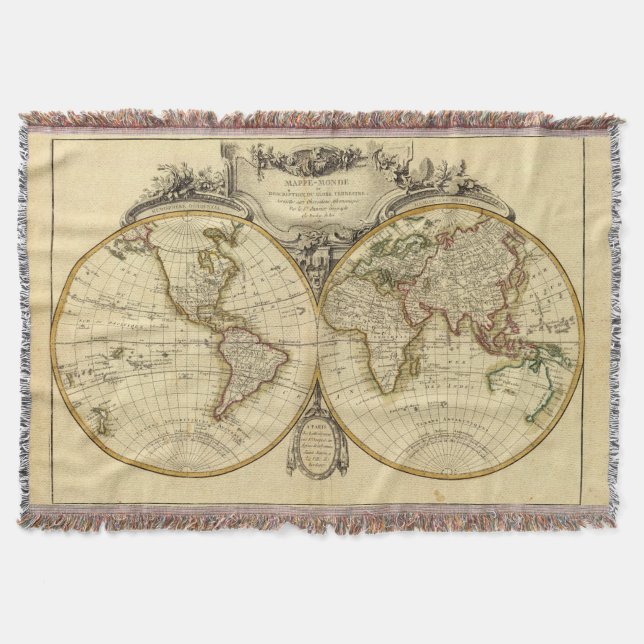 Double Hemisphere Throw Blanket (Front)