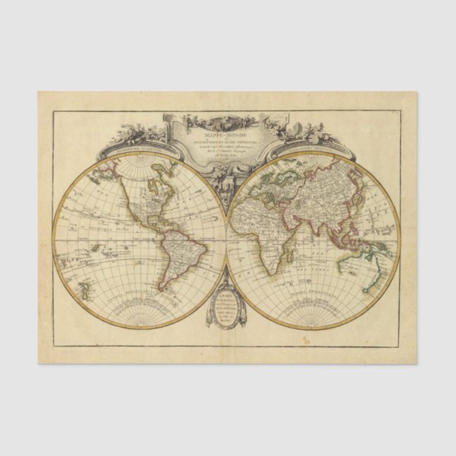 Double Hemisphere Tissue Paper (Front)