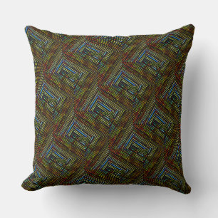 Double Herringbone Throw Pillow