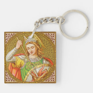 Double Image St. George (SNV 13) Keychain