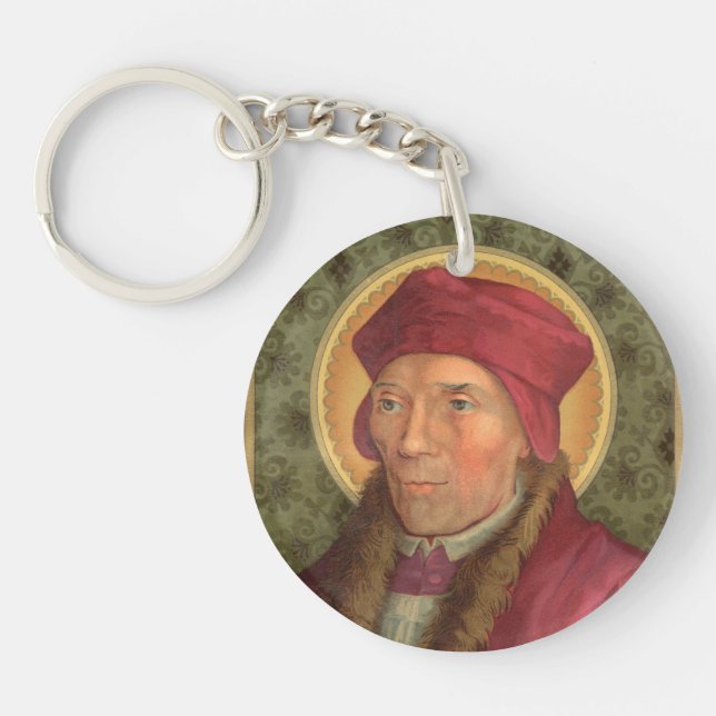 Double Image St. John Fisher (SAU 025) Keychain (Front)
