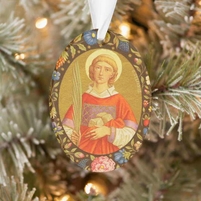 Double Image St. Stephen (PM 08) Acrylic Ornament (Tree)