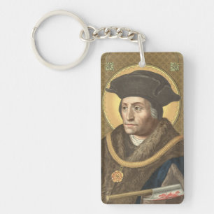 Double Image St. Thomas More (SAU 026) Keychain
