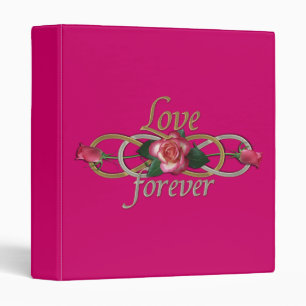Double Infinity - Roses Love forever Binder