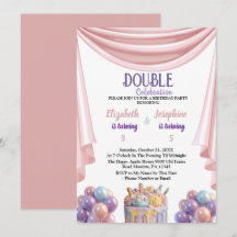 Double joint Celebration Birthday party for kids