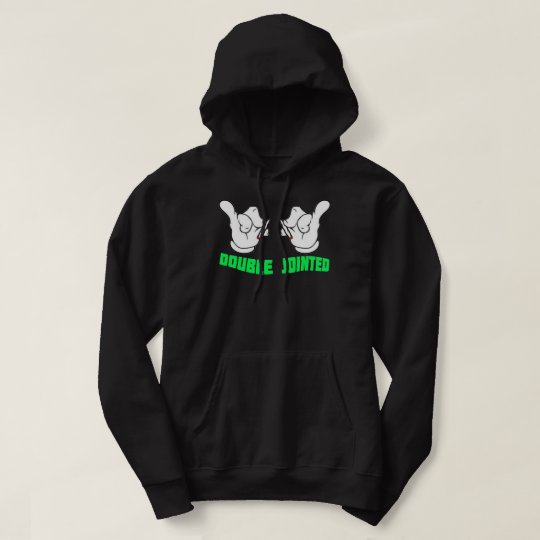 Double Jointed Black Hoodie