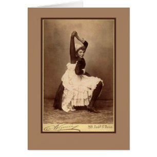 Double Jointed Circus Performer on Cards