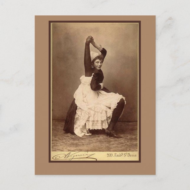 Double Jointed Circus Performer on Cards (Front)