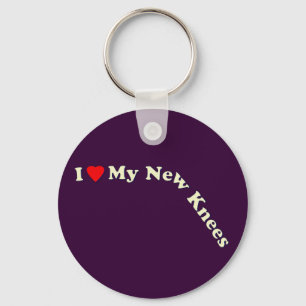Double Knee Replacement Gifts   Get Well Keychain
