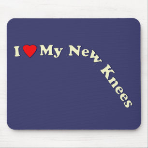 Double Knee Replacement Gifts   Get Well Mouse Pad