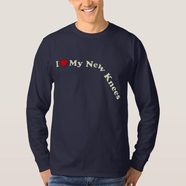 Double Knee Replacement Gifts | Get Well T-Shirt (Front)