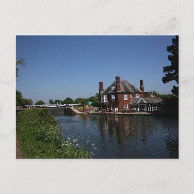 Double Locks Inn, Exeter, Devon, UK Postcard (Front)