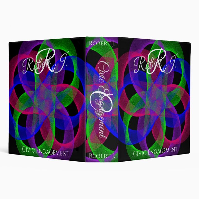 Double Loop Mesh Geometric Binder (Background)