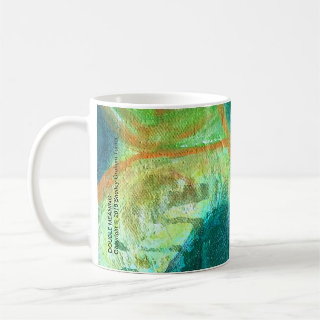 Double Meaning ART MUG (Left)
