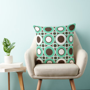Double Mint Chocolate Doughnut With White Cushion