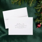 Double Monogramme & Script Back